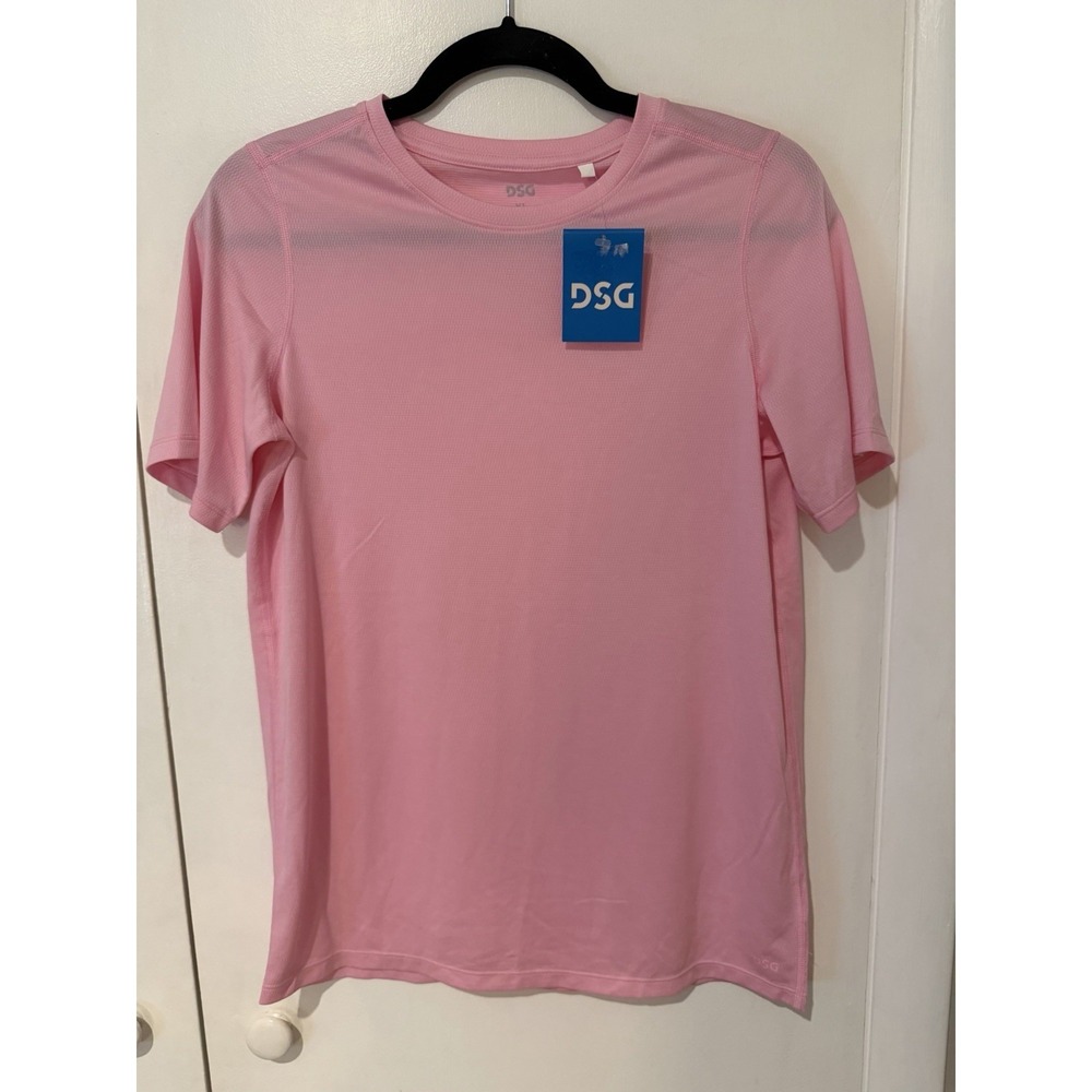 DSG Boys Regular Size‎ XL Pink Crush Heather Short Sleeve Movement T-Shirt Tee